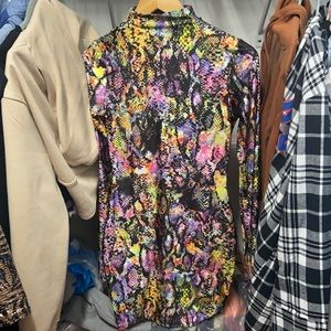 Multicolored bodycon dress